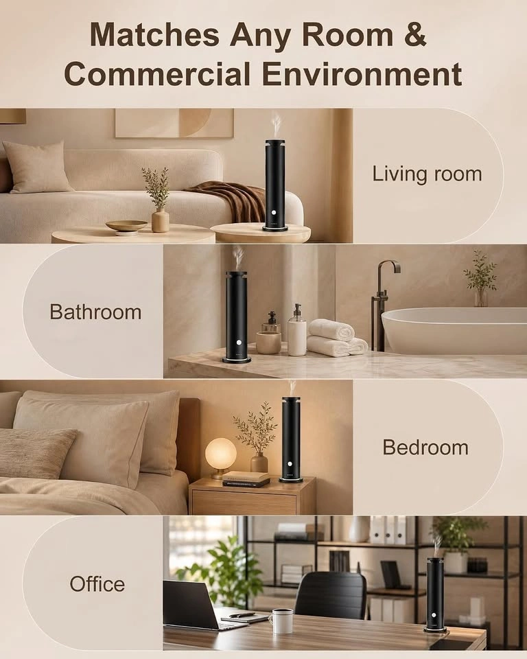 Waterless Hotel Collection Scent Diffuser with 5 Essential Oils - photo 3