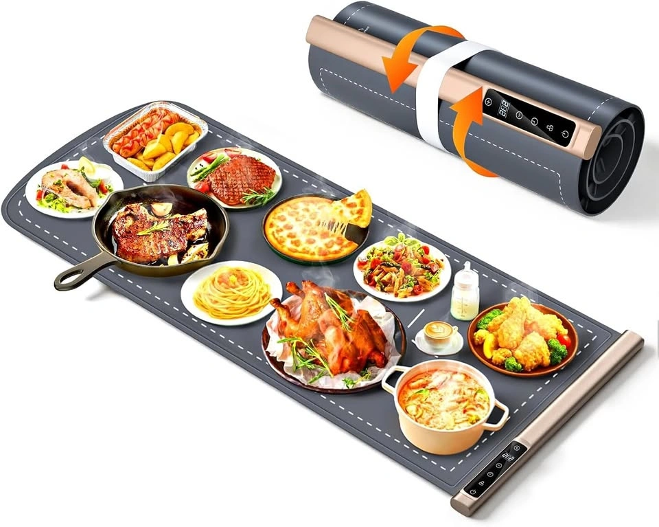 Extra Large 36” x 16” Food Warming Mat for Buffets & Parties, 50