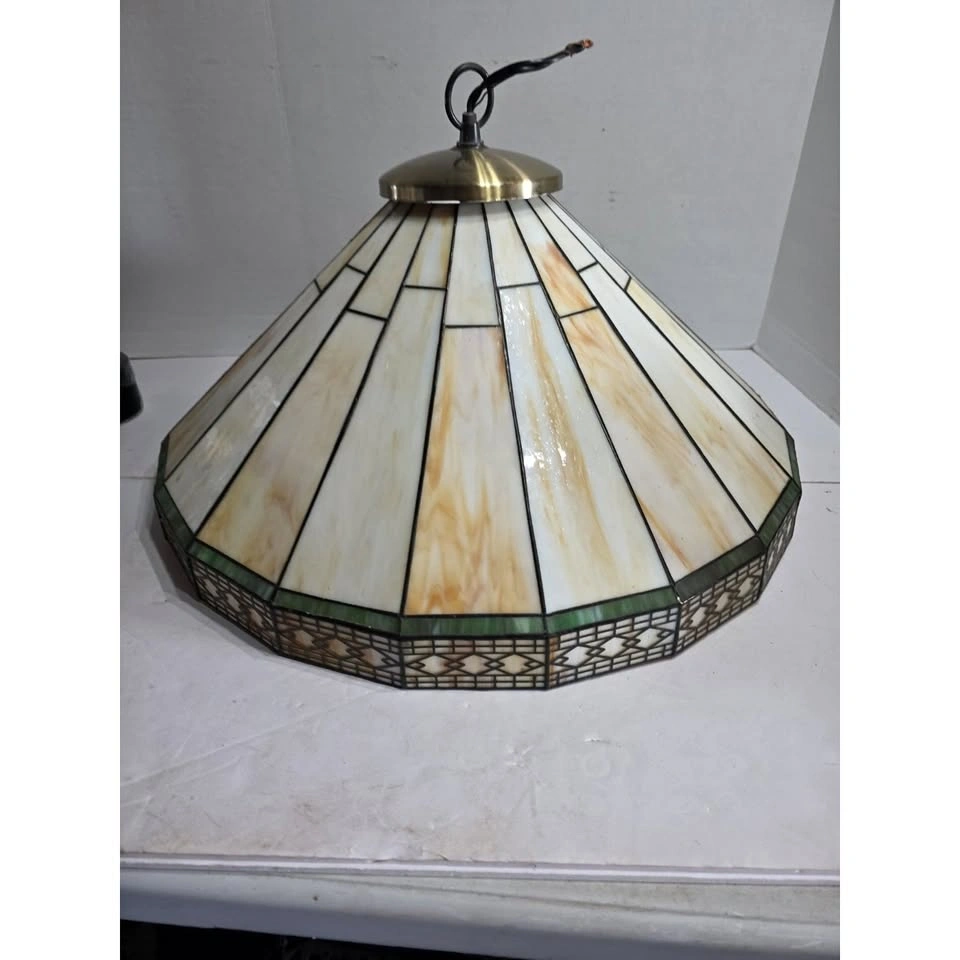 Tiffany Style Stained Glass Pendant Lamp Shade