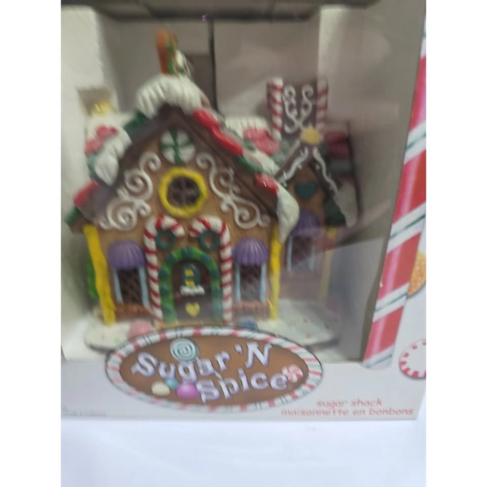 Lemax Christmas Sugar N Spice 2005 The Sugar Shack Lighted House - photo 3