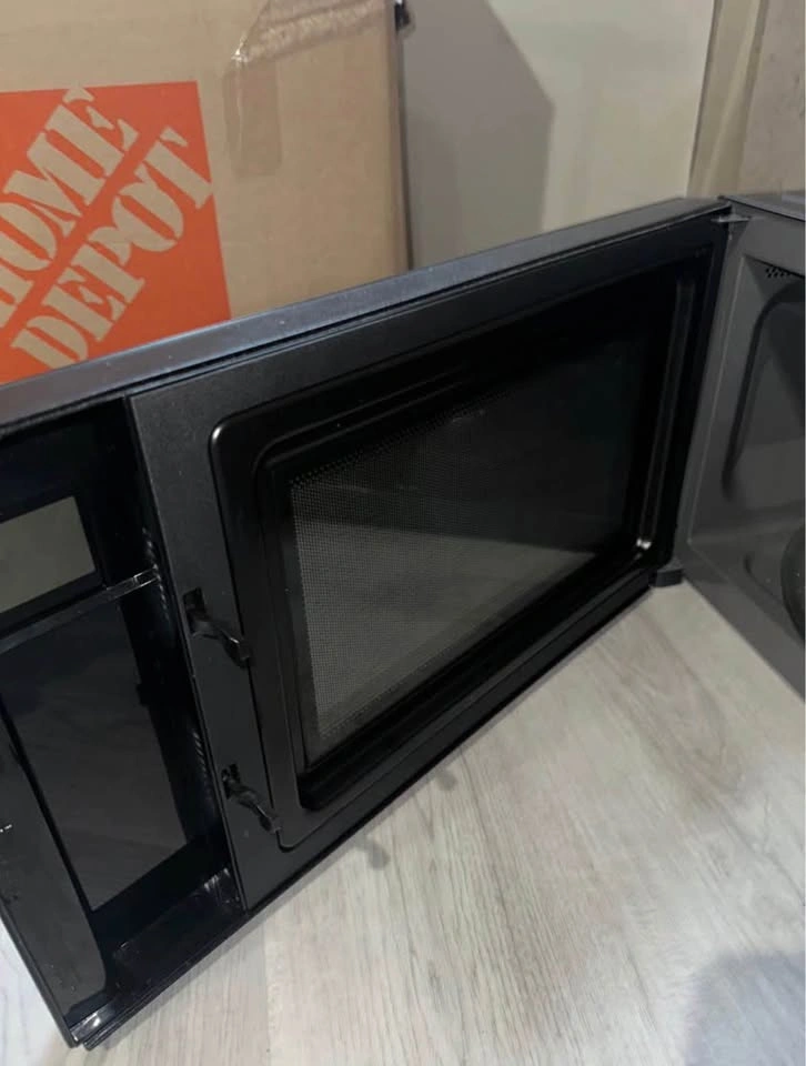 Countertop microwave large size ( 1.5 cu.ft. Black glass) - photo 4