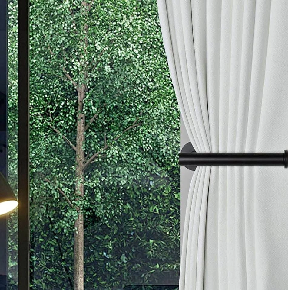 NEW 2 pack adhesive curtain holdbacks