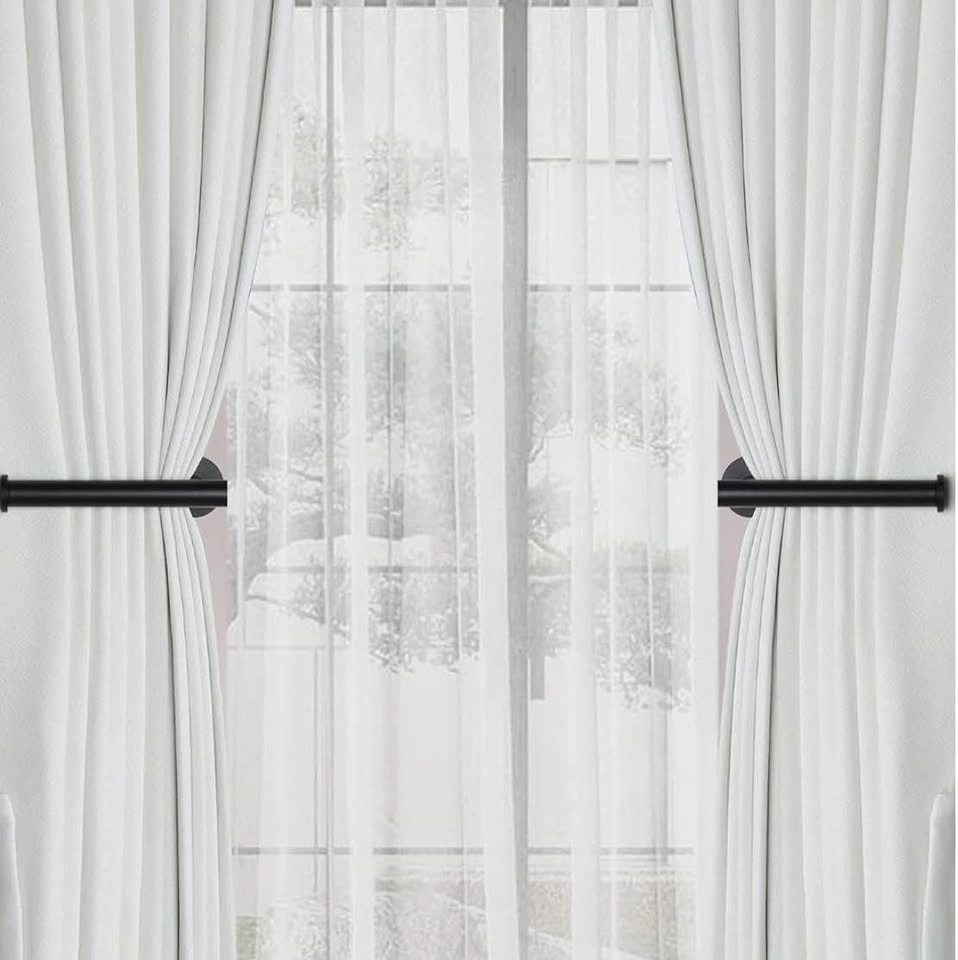 NEW 2 pack adhesive curtain holdbacks - photo 4