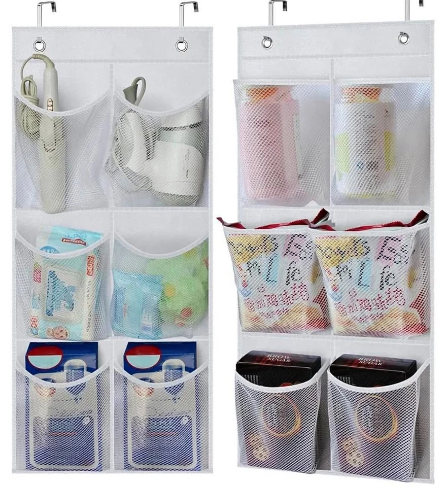 NEW 2 packs narrow over the door organizer