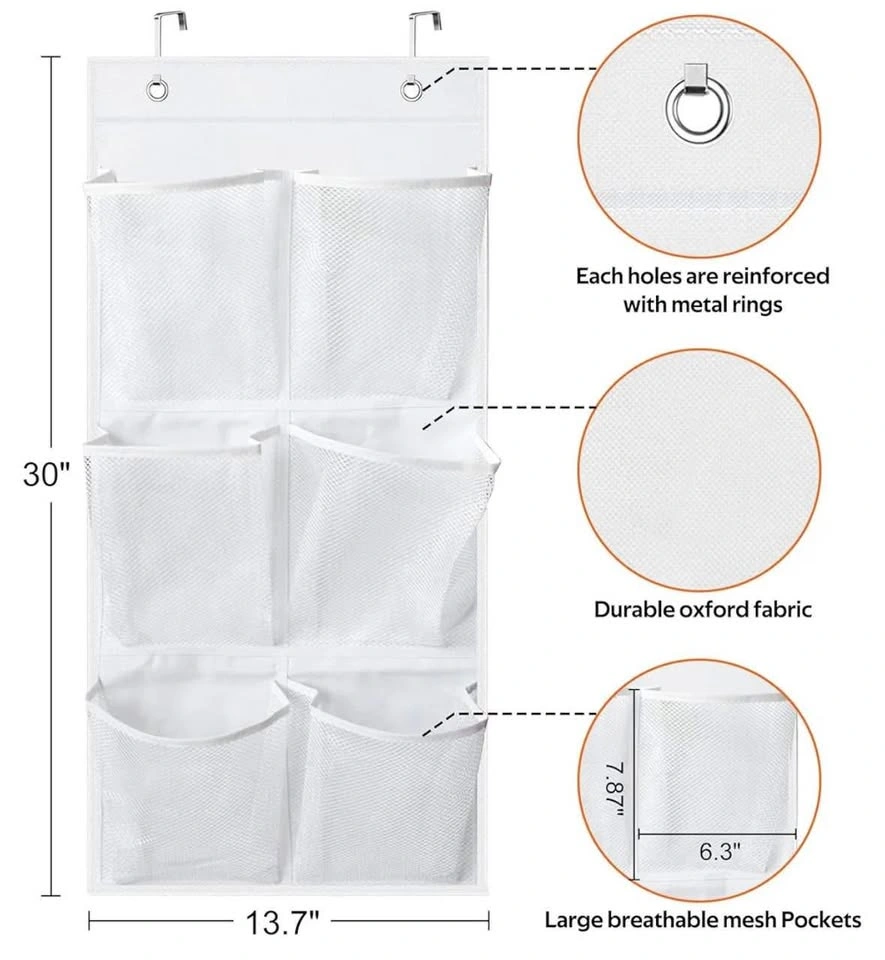 NEW 2 packs narrow over the door organizer - photo 3