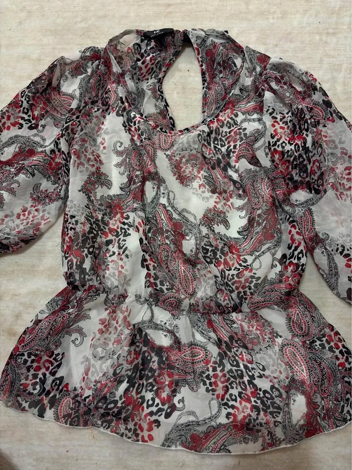 Amy Byer Paisley Blouse