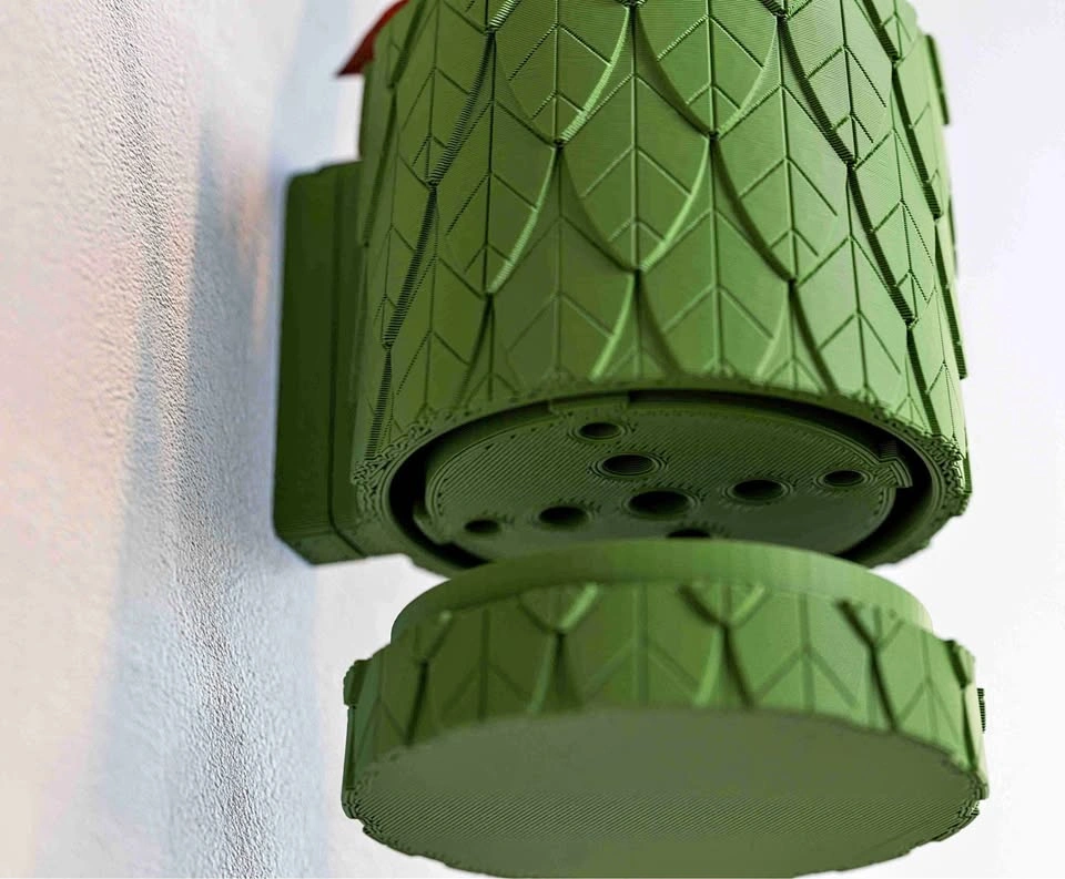 3D printed Aesthetic minimalist wall mounted Planters