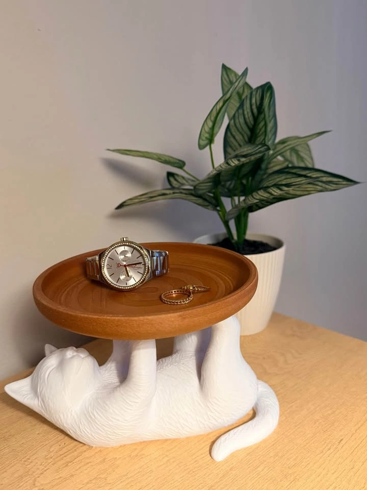 3D Printed Cat catch Tray - photo 2
