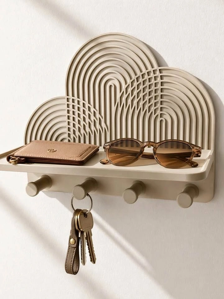 Minimalist Wall Key Organizer
