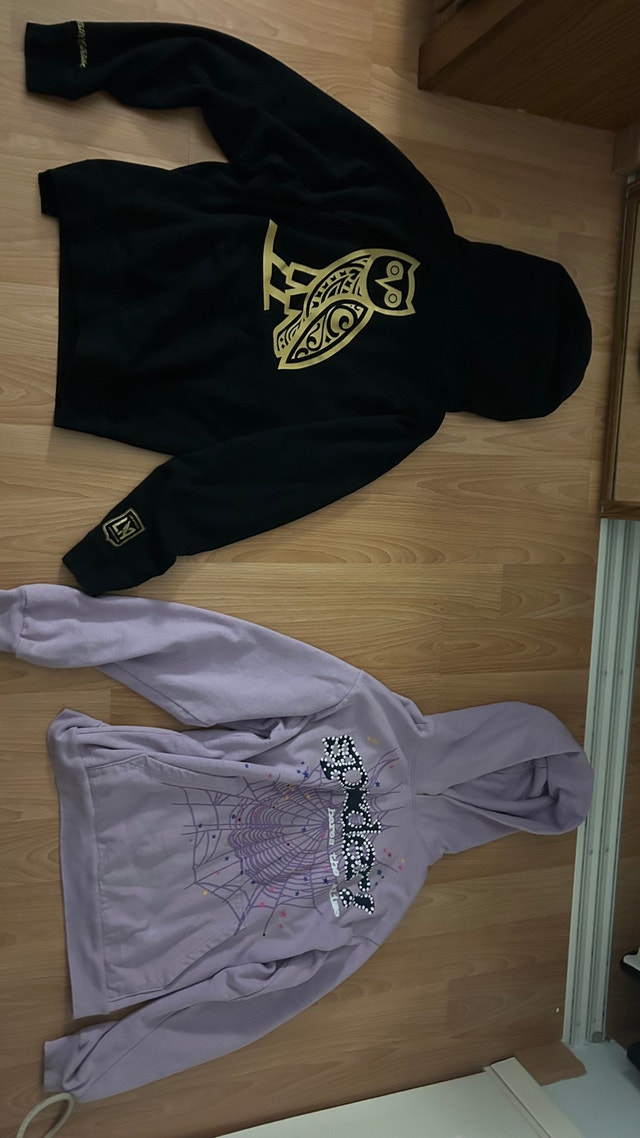 Drake OVO Hoodie and Spider Hoodie