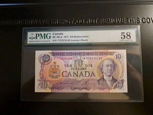 1971 Bank Of Canada $10 Replacement Note Lawson-Bouey *TT - photo 2