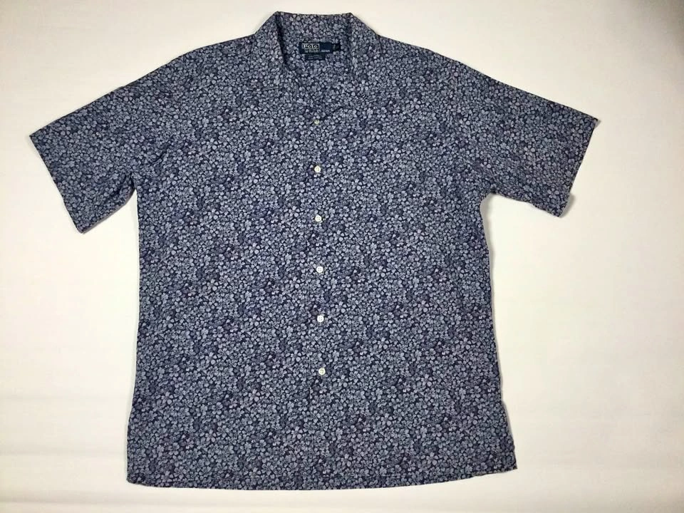 Vintage Polo by Ralph Lauren Caldwell 100% Cotton Floral Shirt