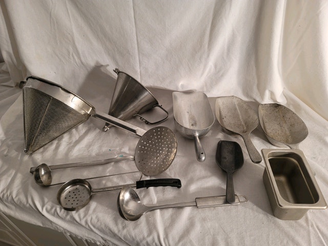 Commercial Grade Utensils (various)