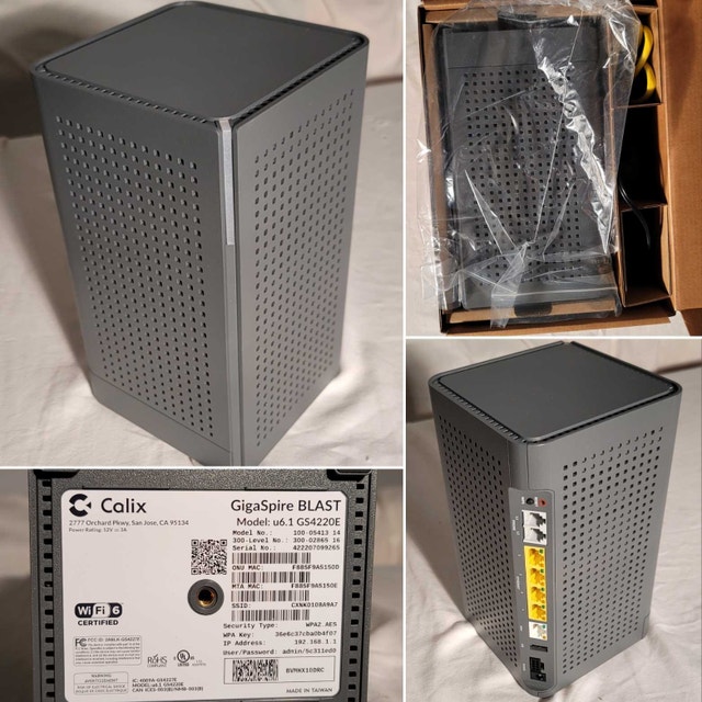 WiFi 6 System (Calix) - photo 2