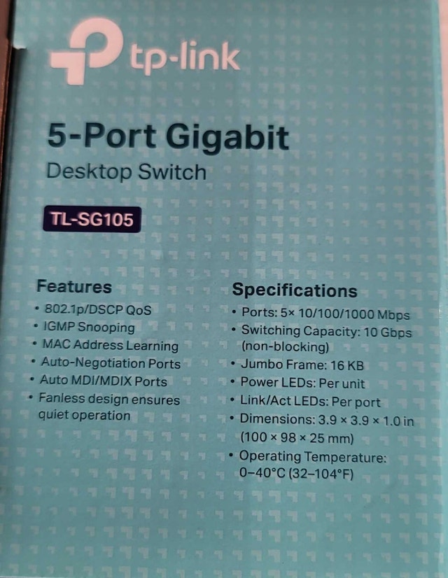 5-Port Gigabit Desktop Switch (tp-link) - photo 4