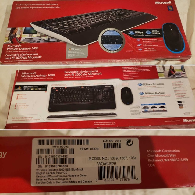 Wireless Keyboard and Mouse (various) - photo 4
