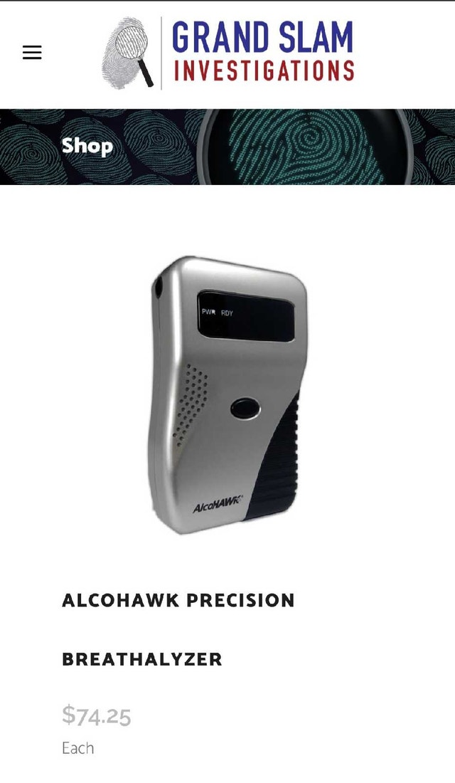 Alcohol Detector Breathalyzer Units (various) - photo 5