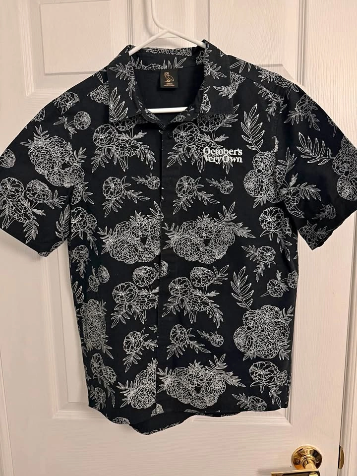 OVO Floral Button Down Shirt