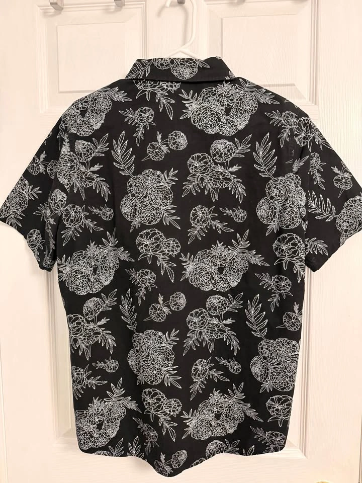 OVO Floral Button Down Shirt - photo 2