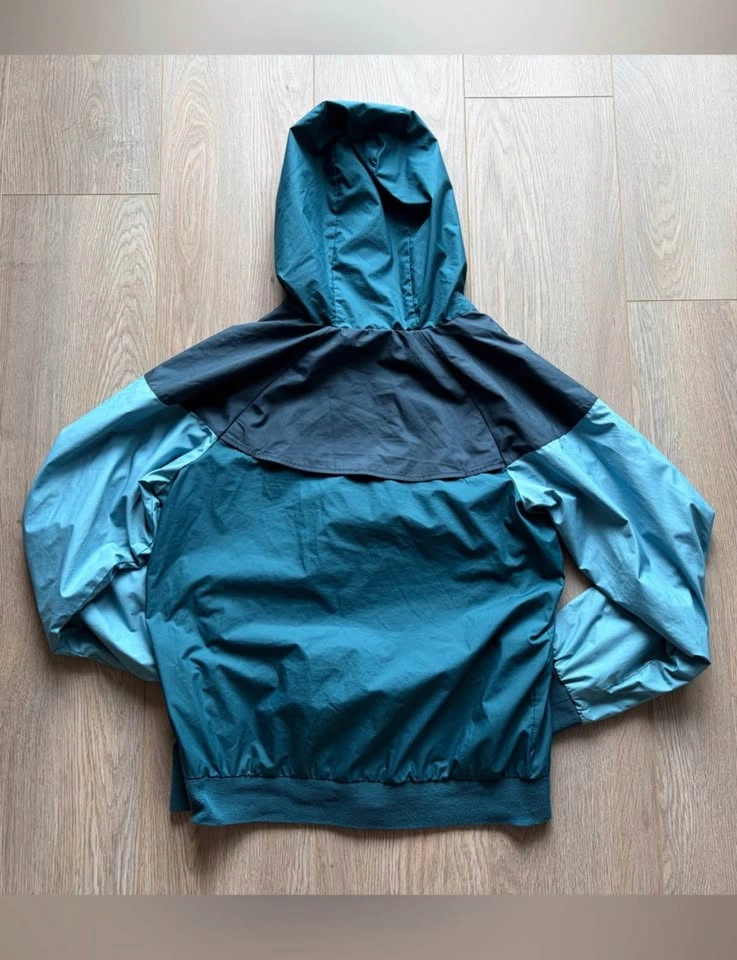 Nike Youth Hooded Windbreaker Jacket – Size L (Teal Blue) - photo 5