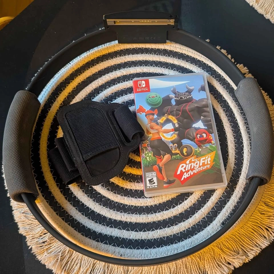 Nintendo Switch Bundle + Games + Ring Fit - photo 5