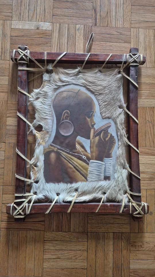 Vintage Ethiopian Painting - photo 4