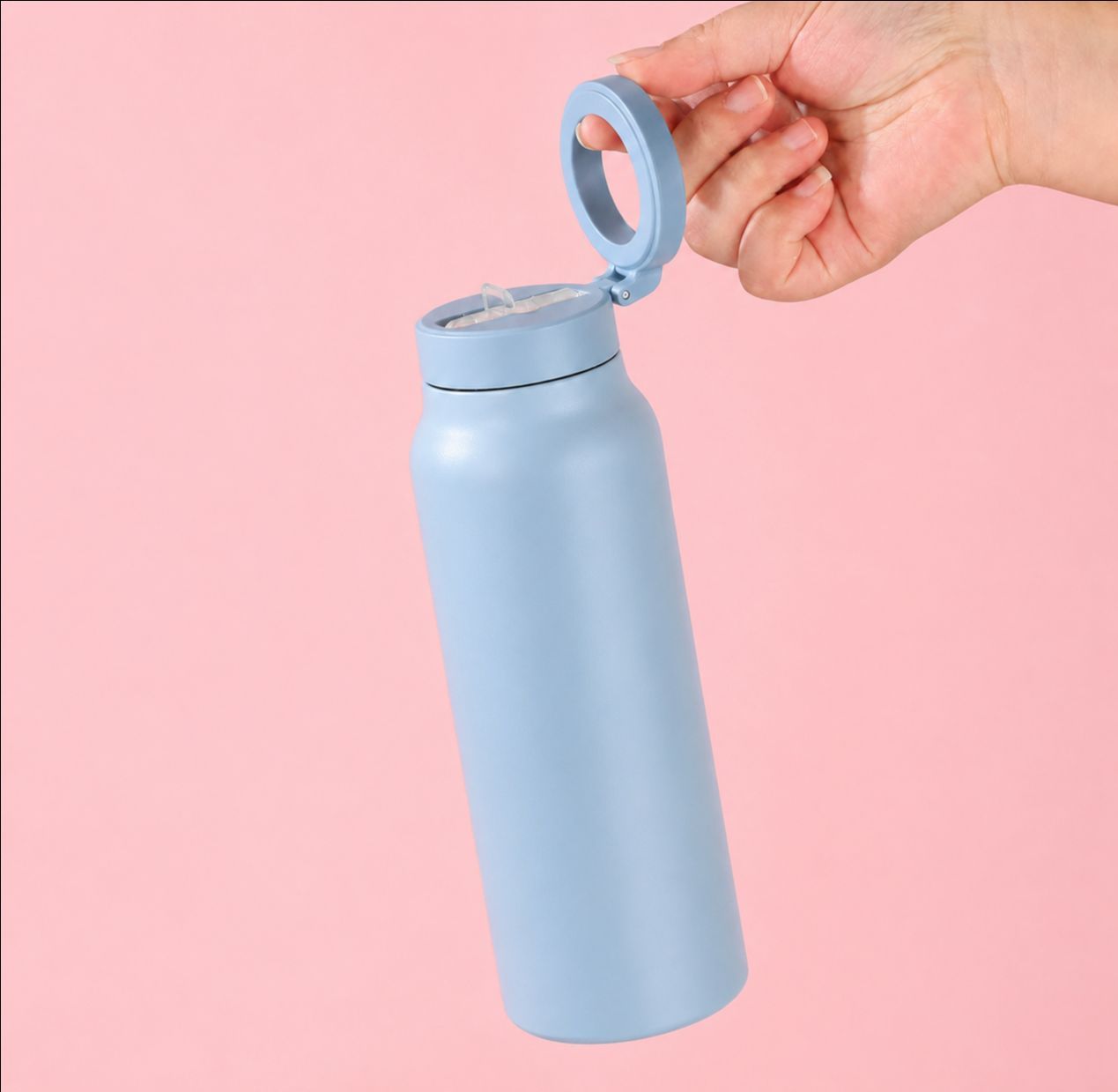 24 oz Insulated Tumbler – Sky Blue – 1 Pack - photo 5