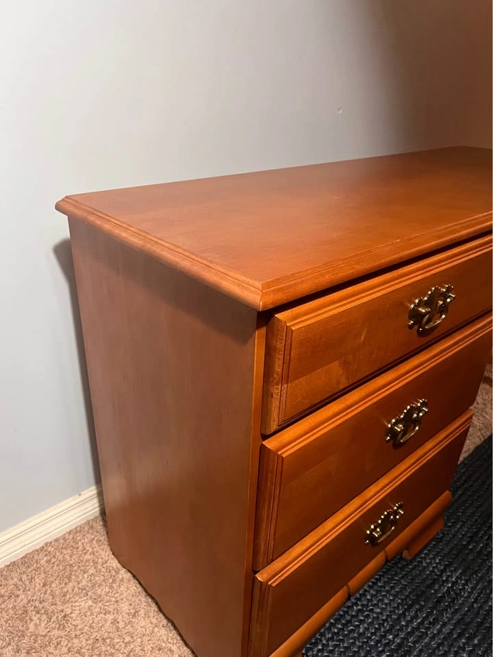 Solid Maple Writing Desk / Vanity Table - Colonial Style - photo 3