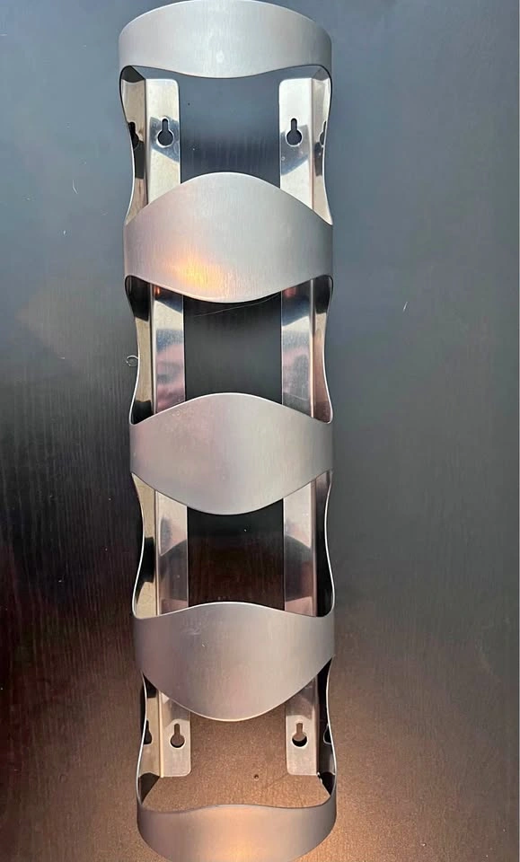 Vintage IKEA Metal Wine Rack