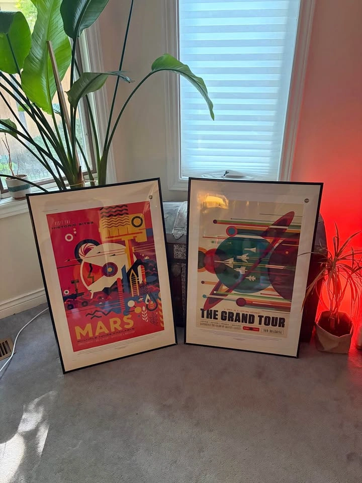 Two NASA posters