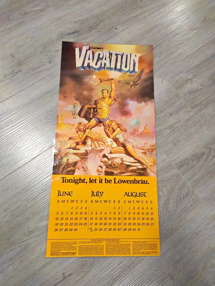 Vintage 1983 National Lampoon Vacation Movie Poster