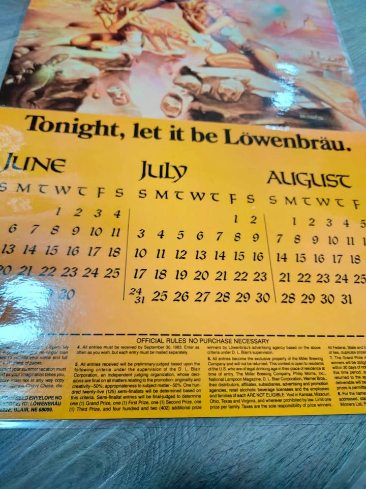 Vintage 1983 National Lampoon Vacation Movie Poster - photo 4