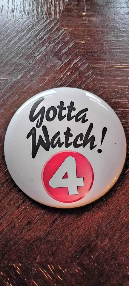 News 4 Buffalo Early 2000s Oversized Pin Rare