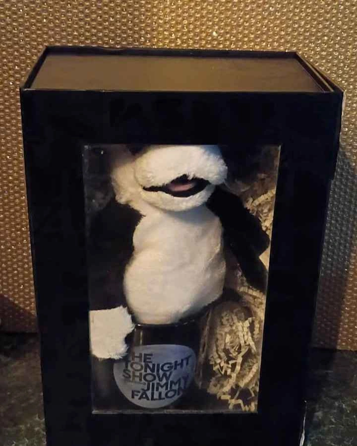 Jimmy Fallon Tonight Show Bear Plush w Sound and Mug New - photo 2
