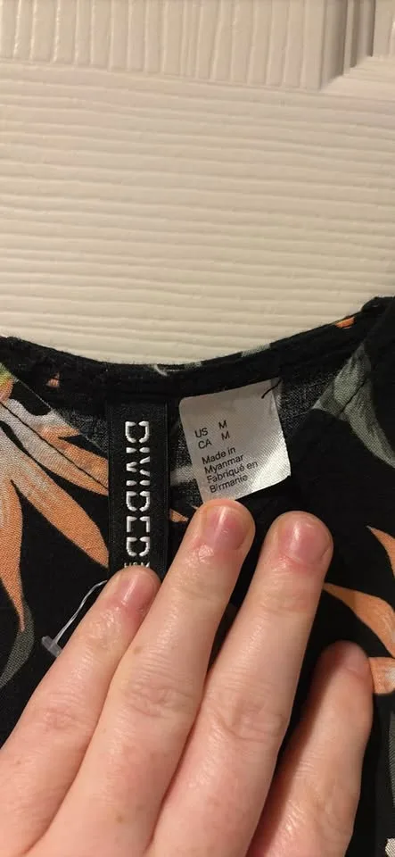 Black and Floral Romper image indicator(2)