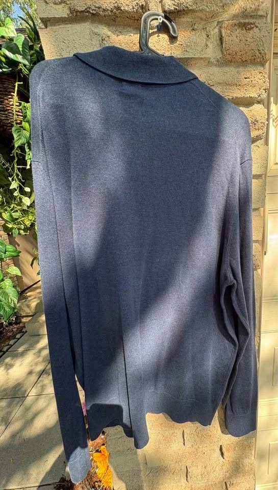 Brand New NWT United Colors of Benetton Long Sleeve Knit Polo - - photo 4