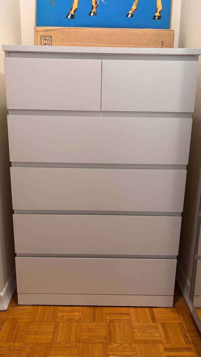 IKEA MALM Chest of 6 Drawers