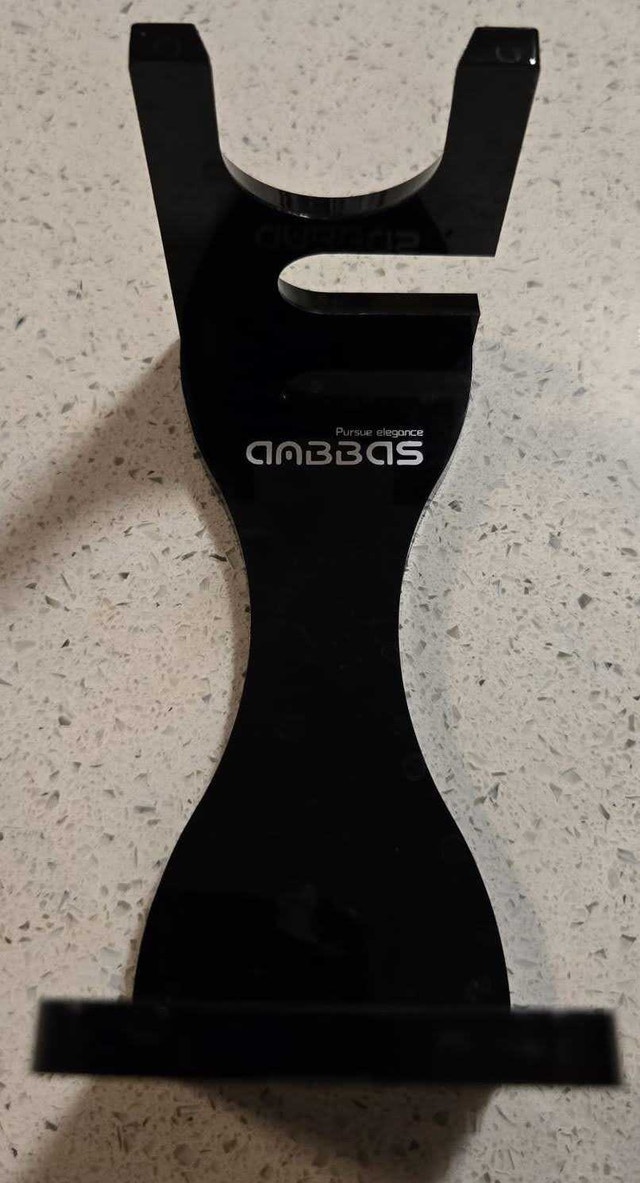 Razor & Shaving Brush Stand Only — Glossy Black - photo 2