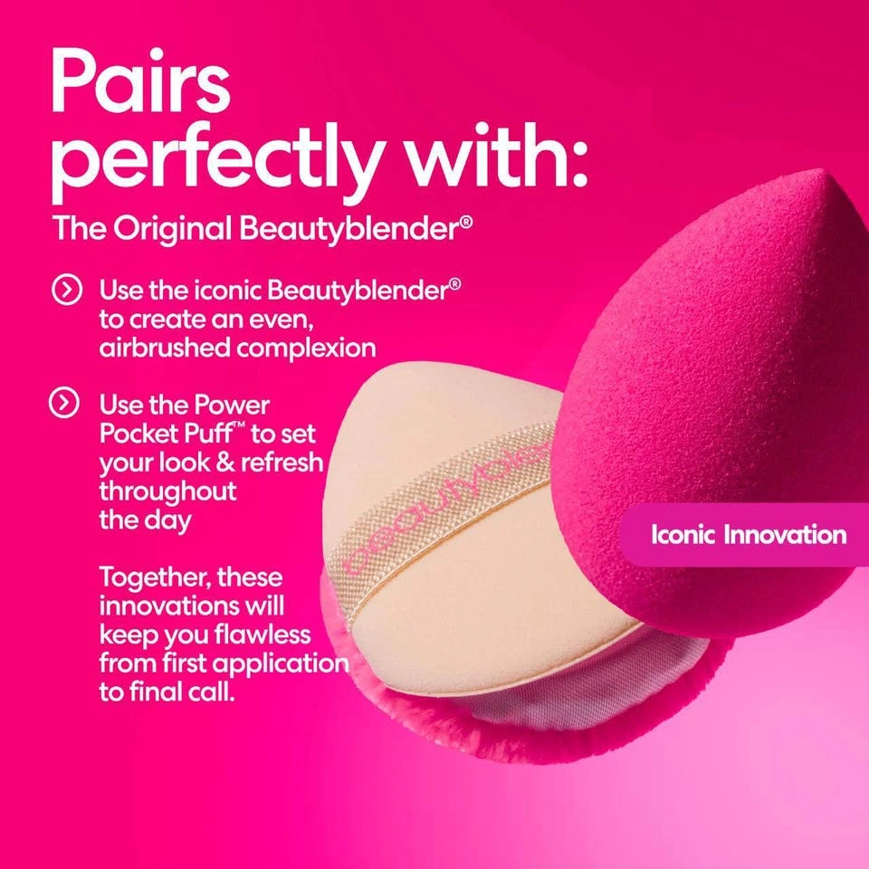 Beauty Blender Power Pocket Puff Dual Sided Powder Puff - photo 3