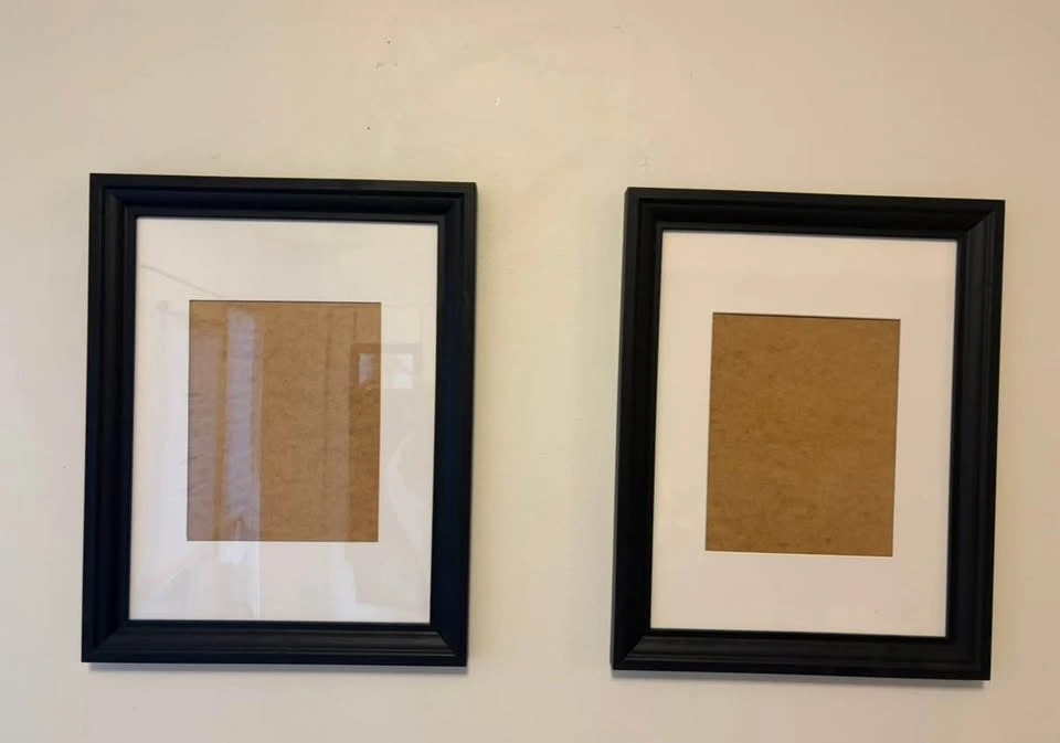 Set of 2 Black EDSBRUK Frames (12x16) - photo 2