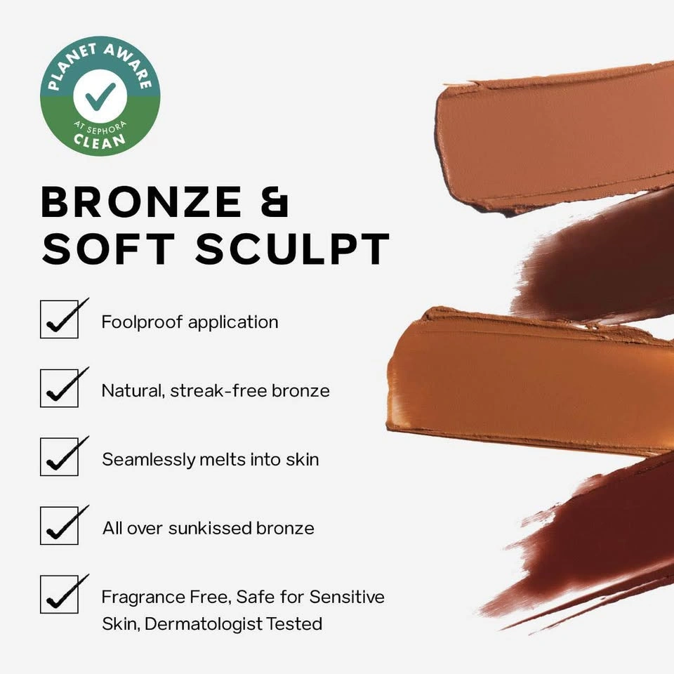 BRAND NEW 30 ml Saie Sun Melt Natural Cream Bronzer in color TAN - photo 3