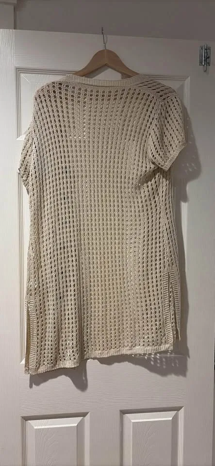 Waffle Beige Cardigan image indicator(2)