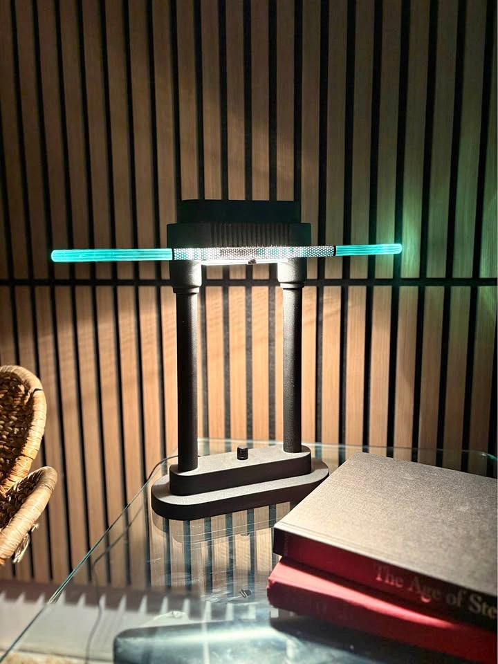 ROBERT SONNEMAN FOR GEORGE KOVACS VINTAGE MCM UFO TABLE LAMP!