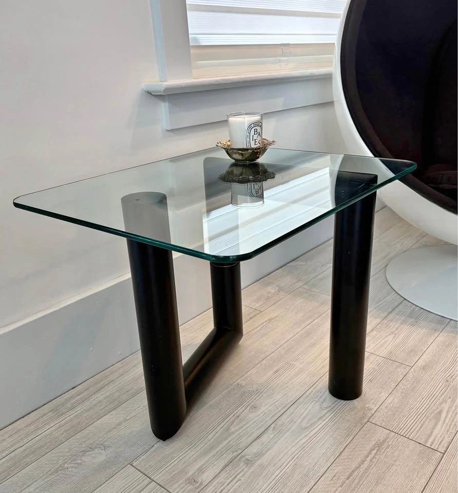 VINTAGE MCM COFFEE TABLE IN THE STYLE OF KARL SPRINGER!