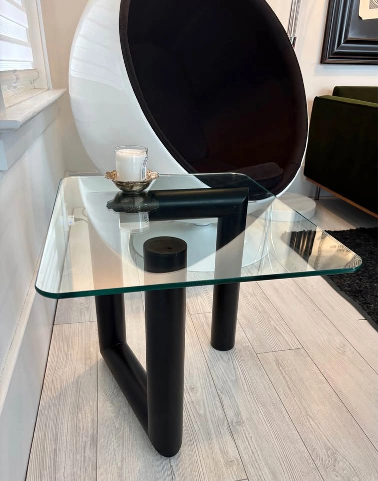 VINTAGE MCM COFFEE TABLE IN THE STYLE OF KARL SPRINGER! - photo 2