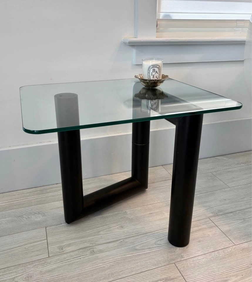 VINTAGE MCM COFFEE TABLE IN THE STYLE OF KARL SPRINGER! - photo 4