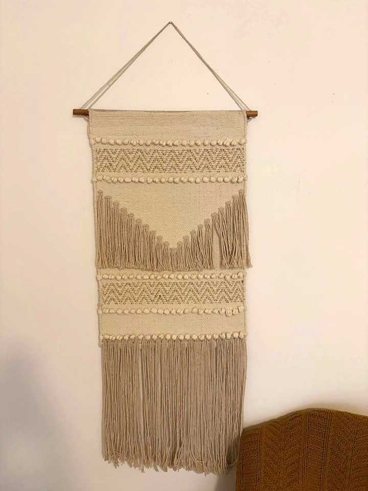 Boho Woven Macrame Wall Hanging