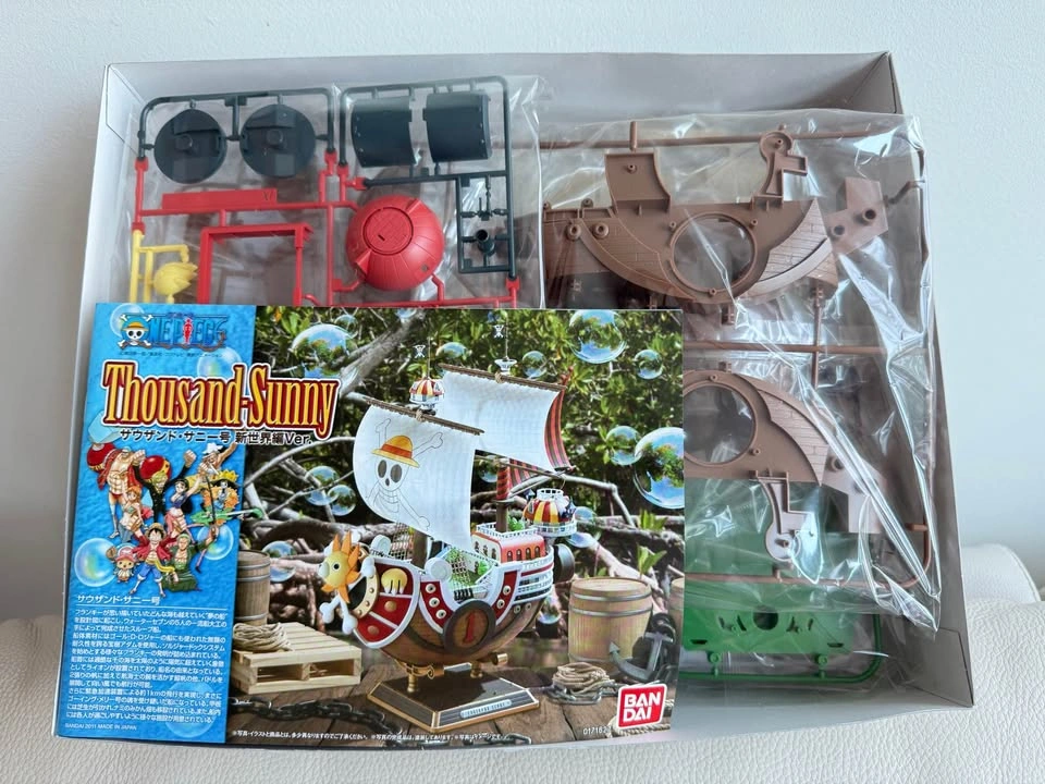 Bandai One Piece Thousand Sunny New World Ver. Model Kit (Unbuil - photo 2