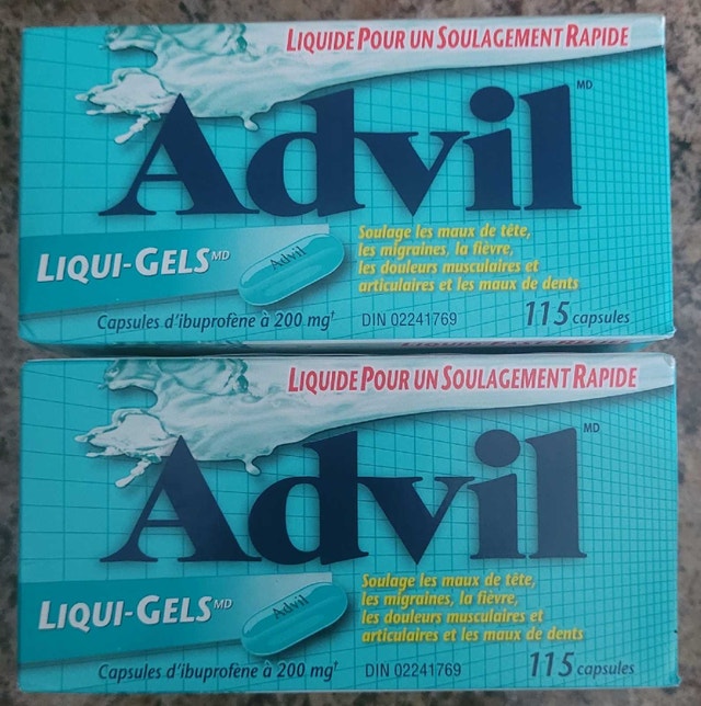 Advil Liqui-Gels 115 Capsules