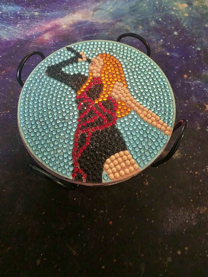 Taylor swift Sparkly Rhinestone Coasters
